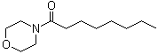 N-Octanoylmorpholine molecular structure (CAS 5338-65-8)