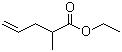 结构式 CAS# 53399-81-8, 2-甲基-4-戊烯酸乙酯