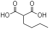 结构式 CAS# 534-59-8, 丁基丙二酸