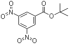 3,5-二硝基苯甲酸叔丁酯分子结构 (CAS 5342-97-2)