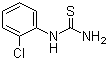 1-(2-Chlorophenyl)-2-thiourea molecular structure (CAS 5344-82-1)