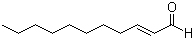 反式-2-十一烯醛分子结构 (CAS 53448-07-0)
