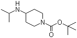 structure of CAS# 534595-51-2, 1-Boc-4-Isopropylaminopiperidine