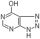 3H-[1,2,3]Triazolo[4,5-d]pyrimidin-7-ol molecular structure (CAS 53472-18-7)