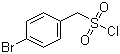 structure of CAS# 53531-69-4, 4-Bromobenzylsulfonyl chloride;(4-Bromophenyl)methanesulphonyl chloride