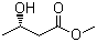 Methyl (S)-(+)-3-hydroxybutyrate molecular structure (CAS 53562-86-0)
