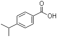 4-异丙基苯甲酸分子结构 (CAS 536-66-3)