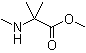 N,2-Dimethylalanine methyl ester molecular structure (CAS 53617-94-0)