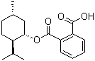 Mono-(1S)-(+)-menthyl phthalate molecular structure (CAS 53623-42-0)