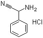 2-苯基甘氨腈盐酸盐分子结构 (CAS 53641-60-4)