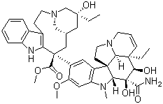 Vindesine molecular structure (CAS 53643-48-4)