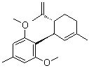 1,3-Dimethoxy-5-methyl-2-[(1R,6R)-3-methyl-6-(1-methylethenyl)-2-cyclohexen-1-yl]benzene molecular structure (CAS 536697-79-7)