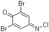 2,6-二溴苯醌-4-氯亚胺分子结构 (CAS 537-45-1)