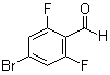 4-Bromo-2,6-difluorobenzaldehyde molecular structure (CAS 537013-51-7)