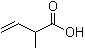 结构式 CAS# 53774-20-2, 2-甲基-3-丁烯酸
