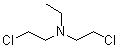 N,N-Bis(2-chloroethyl)ethanamine molecular structure (CAS 538-07-8)