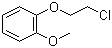 Guaicol 2-chloroethyl ether molecular structure (CAS 53815-60-4)