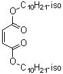 (2Z)-2-Butenedioic acid diisodecyl ester molecular structure (CAS 53817-61-1)