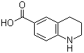 1,2,3,4-Tetrahydroquinoline-6-carboxylic acid molecular structure (CAS 5382-49-0)