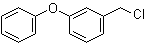 structure of CAS# 53874-66-1, 3-Phenoxybenzyl chloride;3-Phenoxyphenylmethyl chloride; m-Phenoxybenzyl chloride