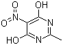 2-Methyl-5-nitro-4,6-pyrimidinediol molecular structure (CAS 53925-27-2)
