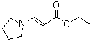 1-Pyrrolidineacrylic acid ethyl ester molecular structure (CAS 53927-12-1)