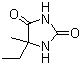 structure of CAS# 5394-36-5, 5-Ethyl-5-methylhydantoin;5-Ethyl-5-methylimidazolidine-2,4-dione