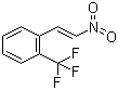 1-(2-Trifluoromethylphenyl)-2-nitroethylene molecular structure (CAS 53960-62-6)
