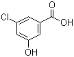 3-Chloro-5-hydroxybenzoic acid molecular structure (CAS 53984-36-4)