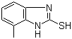 structure of CAS# 53988-10-6, Methyl-2-mercaptobenzimidazole