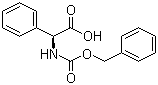 (S)-2-(Benzyloxycarbonylamino)-2-phenylacetic acid molecular structure (CAS 53990-33-3)
