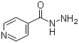 异烟肼分子结构 (CAS 54-85-3)