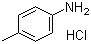 4-Methylaniline hydrochloride molecular structure (CAS 540-23-8)