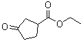 3-氧代环戊烷羧酸乙酯分子结构 (CAS 5400-79-3)