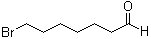 7-溴庚醛分子结构 (CAS 54005-84-4)