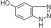 5-Hydroxybenzotriazole molecular structure (CAS 54013-40-0)