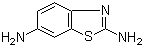 structure of CAS# 5407-51-2, 2,6-Benzothiazolediamine