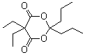 5,5-Diethyl-2,2-dipropyl-1,3-dioxane-4,6-dione molecular structure (CAS 5408-18-4)