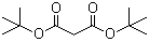 结构式 CAS# 541-16-2, 丙二酸二叔丁酯