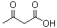 3-氧代丁酸分子结构 (CAS 541-50-4)