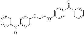 [Ethane-1,2-diylbis(oxybenzene-4,1-diyl)]bis(phenylmethanone) molecular structure (CAS 5410-01-5)
