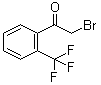 2-Bromo-2'-(trifluoromethyl)acetophenone molecular structure (CAS 54109-16-9)