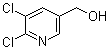 (5,6-Dichloropyridin-3-yl)methanol molecular structure (CAS 54127-30-9)