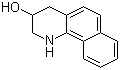3-Hydroxy-1,2,3,4-tetrahydrobenzo[h]quinoline molecular structure (CAS 5423-67-6)