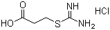 S-Carboxyethylisothiuronium chloride molecular structure (CAS 5425-78-5)