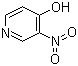 结构式 CAS# 5435-54-1, 4-羟基-3-硝基吡啶; 3-硝基-4-羟基吡啶