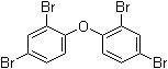 2,2',4,4'-Tetrabromodiphenyl ether molecular structure (CAS 5436-43-1)