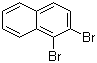 结构式 CAS# 5438-13-1, 1,2-二溴萘