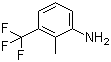 2-Methyl-3-trifluoromethylaniline  molecular structure (CAS 54396-44-0)