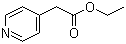 4-Pyridineacetic acid ethyl ester molecular structure (CAS 54401-85-3)